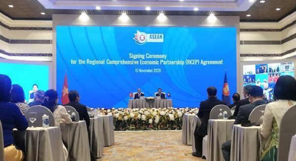 签署RCEP协议