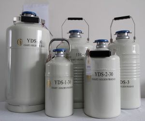 金凤液氮罐YDS-10圆提桶液氮容器