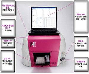 美国Millipore微毛细管细胞分析仪guava easyCyte 5HT