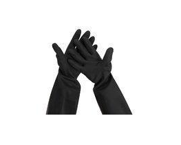 2095025Bacou 氯丁橡胶防化长手套