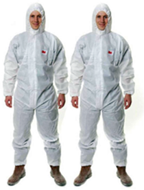 3M防护服连体带帽（防粉尘、防颗粒物、防低危害性液体有限喷溅）4515