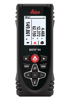 徕卡（Leica）X4手持激光测距仪150米高精度室外户外红外线电子尺DST360适配器量房仪莱卡
