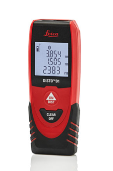 徕卡D1手持激光测距仪40米新款红外线电子尺Leica量房仪测量仪便携蓝牙款高精度测量距离小巧