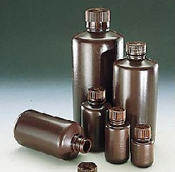 2004-0002系列美国Nalgene塑料HDPE琥珀色窄口瓶