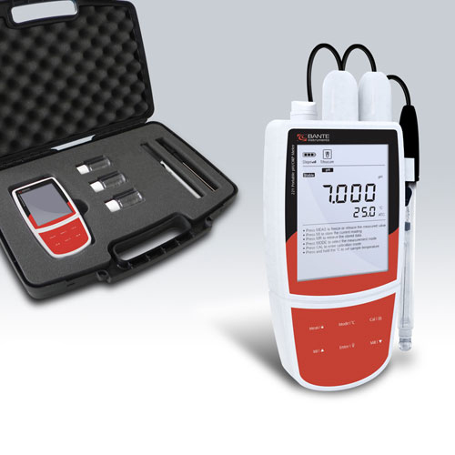 Bante220 携带型pH/mV计 (英国原装电极)