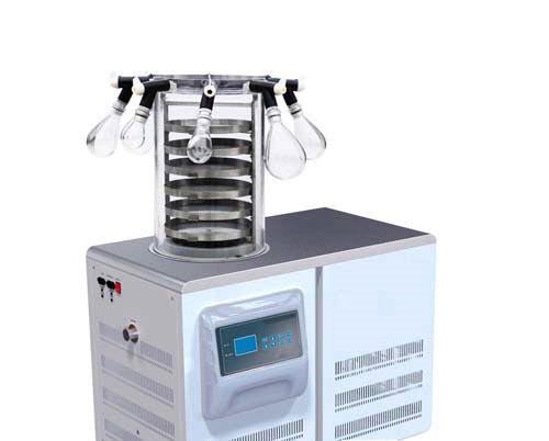 欣谕XY-FD-27多岐压盖冷冻干燥机西林瓶压塞冻干机多肽冷冻干燥机