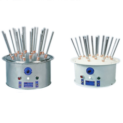 12孔全不锈钢调温型玻璃仪器气流烘干器