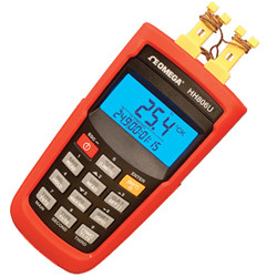 Omega欧米茄 HH806AU 热电偶双输入无线高精度数据记录器/温度计