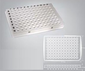 爱思进0.1ml 黑色 PCR 96孔板PCR-96-LP-AB-BK