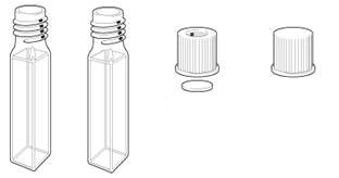 带螺纹盖荧光池Type 3GL14