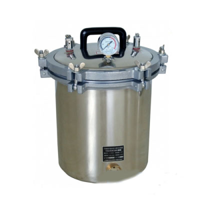 上海博迅手提式压力蒸汽灭菌器YXQ-SG46-280S(A) 蝶型螺母开盖型