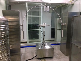 非标定制IPX34摆管淋雨试验装置JAY-1034