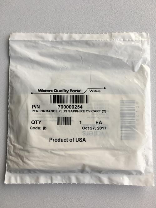 Waters沃特世700000254单向阀 PERFORMANCEPLUS SAPPHIRE CV