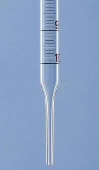 德国普兰德A级酶测试刻度移液管-部分排液(棕色刻度)BR27944
