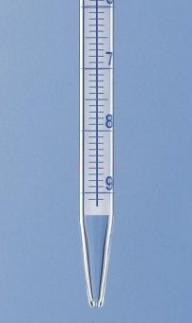 德国普兰德A级刻度移液管(白底蓝背线刻度)BR27811