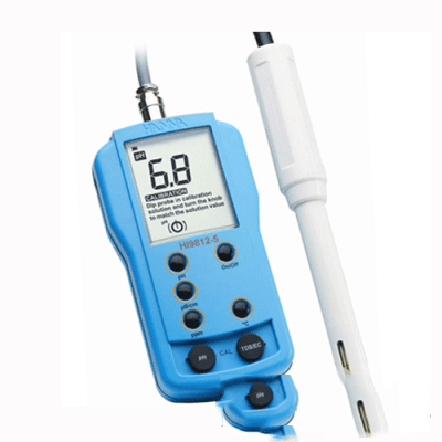哈纳（HACH）便携式pH/EC/TDS/℃测量仪HI9812-5