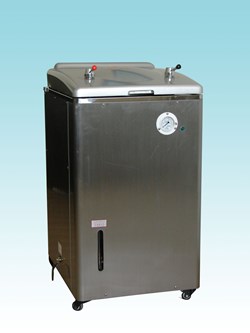 不锈钢立式电热蒸汽灭菌器YM75A（YX-450A）