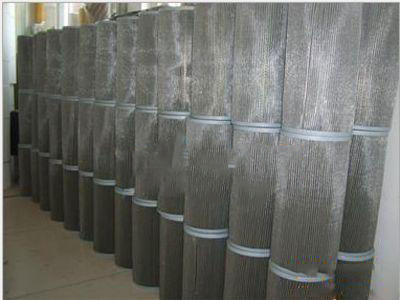 欧洲喷砂机专用密褶式除尘滤筒 抛丸机除尘滤筒