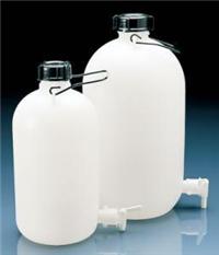 玻璃仪器，下口储存桶（PE-LD)