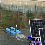 湖泊太阳能曝气机