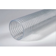 带钢丝物料输送管PVC透明钢丝管RIGFLOW