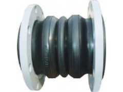 万泉传力接头可曲挠双球橡胶接头的连接方式