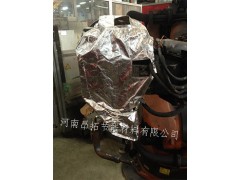 供应焊接机器人隔热衣，焊接机器人防护衣