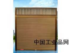 香槟金卷帘门定做 电动香槟金型材卷帘门定做