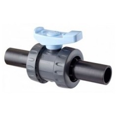 ASTORE球阀1V426系列，连接PE管的灰色PVC球阀