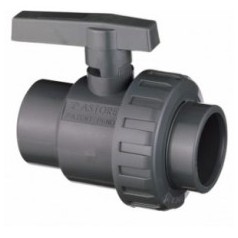 ASTORE球阀1V301系列，灌溉和输水的灰色 PVC球阀