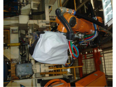 机器人 热防护罩，机器人 热防护衣，防护服