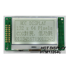 写真机喷绘机显示屏13264液晶模组HTM13264C