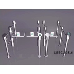 圆柱摆闸刷卡系统 刷卡进出双向圆柱摆闸门