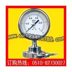 卫生型隔膜压力表系列-耐震压力表|真空压力表|不锈钢压力表