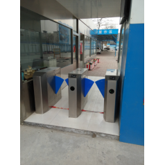 景区小区翼闸 桥式圆弧翼闸 指纹翼闸 人脸翼闸 通道闸