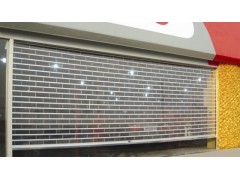 天津水晶卷帘门厂家，电动水晶门价格，天津津达制作