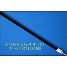 安美特做不刺眼紫红色红宝石中波电热管|安美特制作