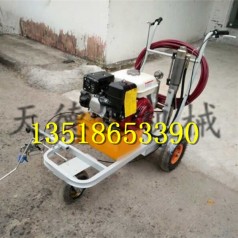 液压划线机 本田动力柱塞泵枪双枪划线机 斑马线划线机