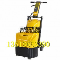 6头固化地坪研磨抛光机 混凝土路面打磨机 水牛机