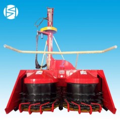 海南高效率背负式巨菌草青储机犇牛大型黑麦草青贮机割台批发