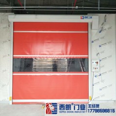 合肥航空玻璃科技车间高速卷帘门