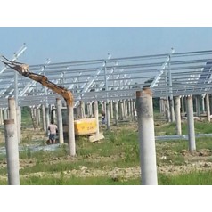 专业打光伏能预制管桩、专业打太阳能预制管桩、打光伏孔