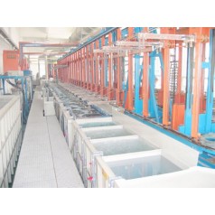 镀铬环形垂直升降电镀设备