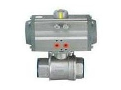 Q611F气动球阀 气动二片式球阀，厂家直销