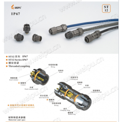 威浦ST系列航空插头连接器