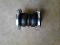 淮北双球体橡胶接头产品详情咨询亿昌管道可曲挠橡胶接头