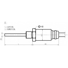 成都微尔防腐蚀,耐磨PT100热电阻,pt100热电阻传感器