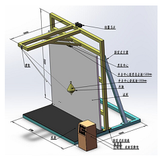供应电梯玻璃门及层门冲击试验装置 GB7588-2003