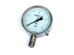 不锈钢压力表