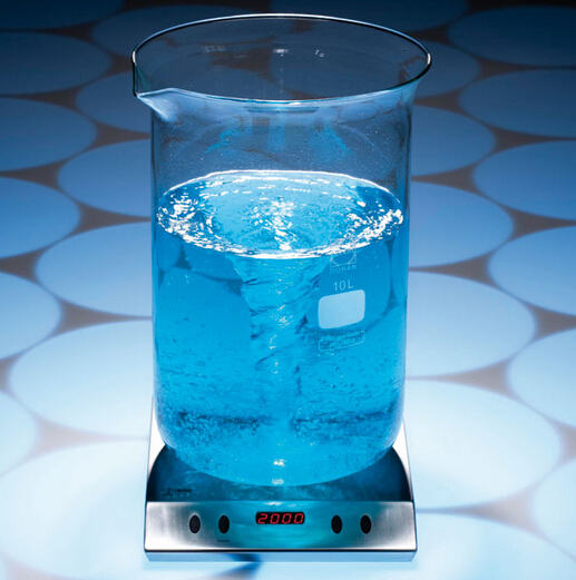 用于高粘稠介质和大量搅拌的磁力搅拌器